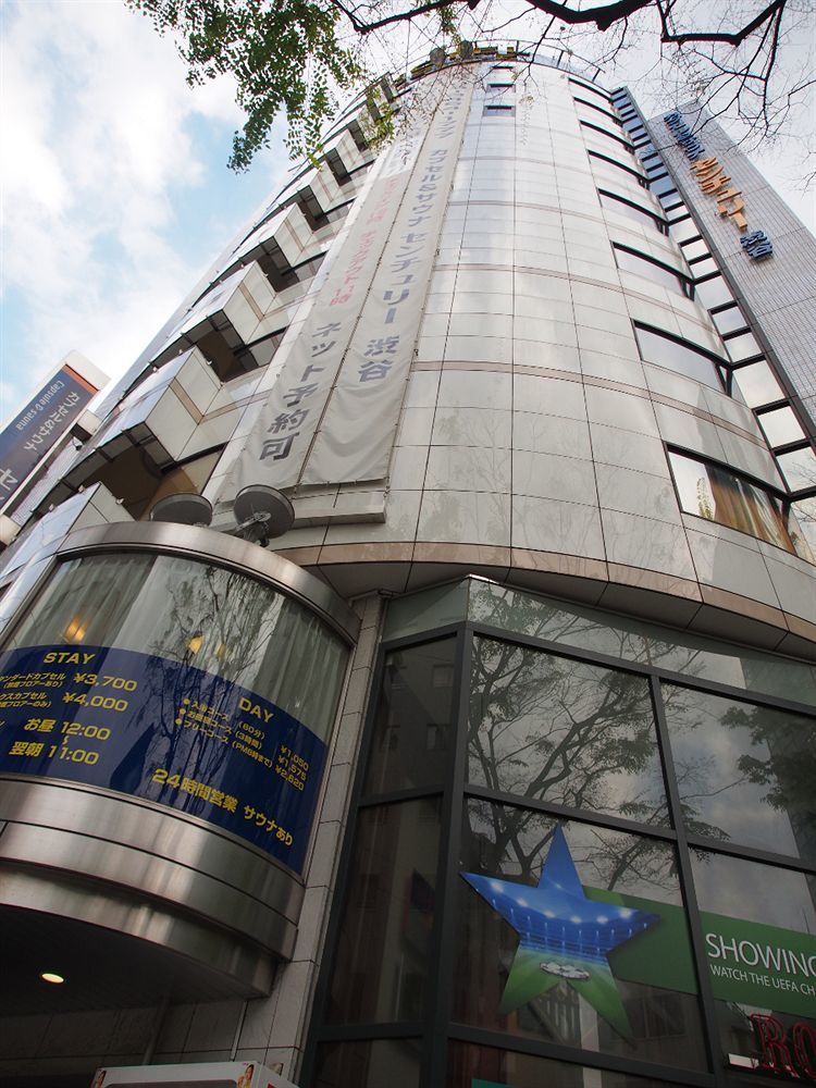 Capsule Hotel Shibuya Tokyo Exterior photo