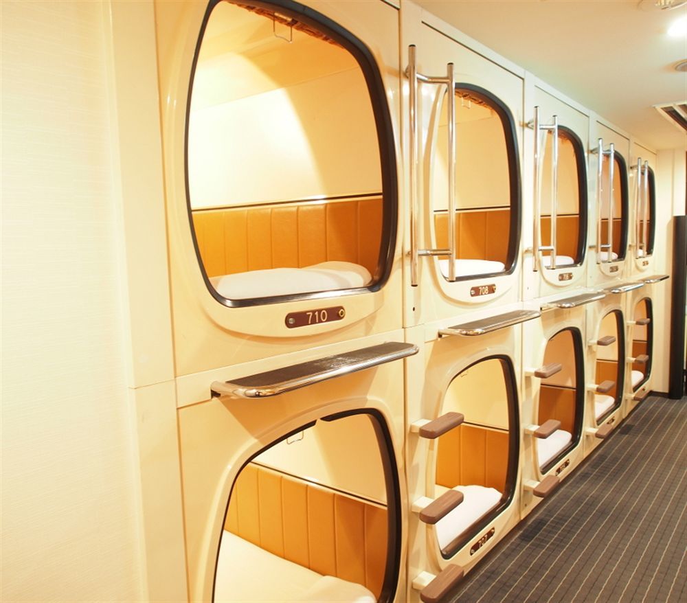 Capsule Hotel Shibuya Tokyo Exterior photo