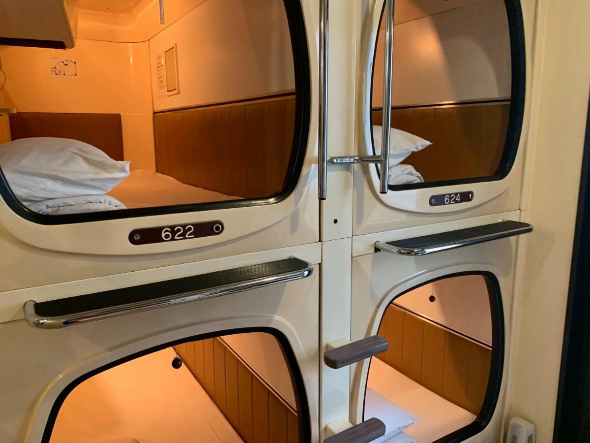Capsule Hotel Shibuya Tokyo Exterior photo